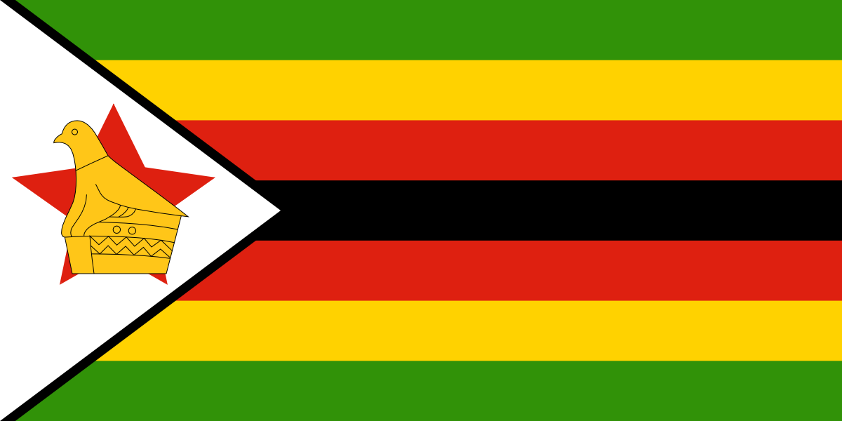 Blank Zimbabwe Map - png